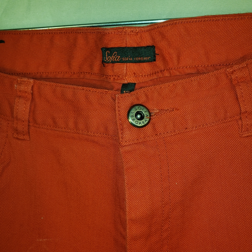 Sofia by Sofia Vergara Red Denim Jeans - 12 - Picture 5 of 5